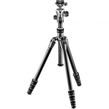 Kit de Trípode Gitzo Traveler Serie 0, Carbono, 4 Secciones con Cabezal de Bola GH1382TQD