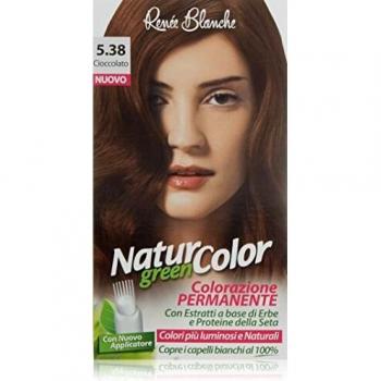 Tinte Permanente para el Cabello Renée Blanche Natur Color Verde 538 Chocolate 120 ml