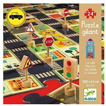 Puzzle Gigante La Ciudad - 24 Piezas