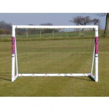 Ingarden Football Goal. 6 Ft X 4 Ft Lightweight UPVC Childrens Home Goal Posts & Nets by INGARDEN