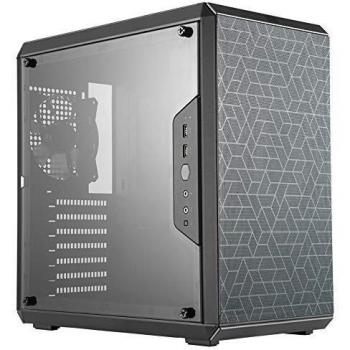 Cooler Master MasterBox Q500L - ATX Mini Tower Case with Full Side Panel Display, Clean Routing, and Multiple Cooling Options