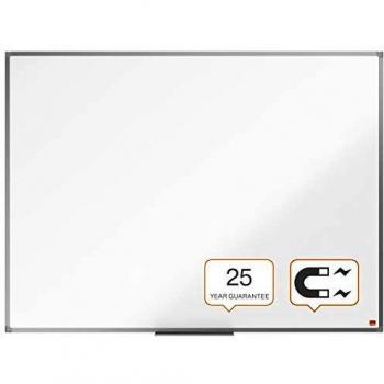 Pizarra Blanca Magnética Nobo Essence de Acero Vitrificado, 1200x900 mm