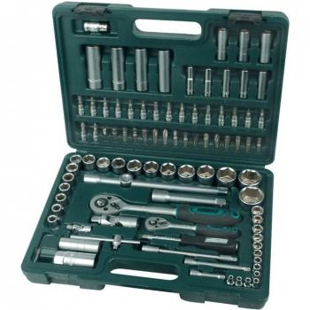 Mannesmann M98410 - Set de 94 Piezas de Llaves de Vaso, Tamaños 1/4 y 1/2, en Estuche