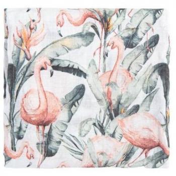 Muselina de Bambú 120x120cm Flamingo Bimbi Dreams
