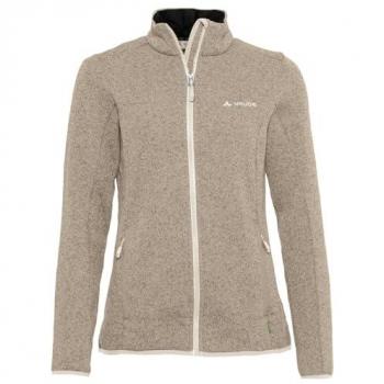 VAUDE Women's Rienza IV Beige Fleece Jacket Size 38