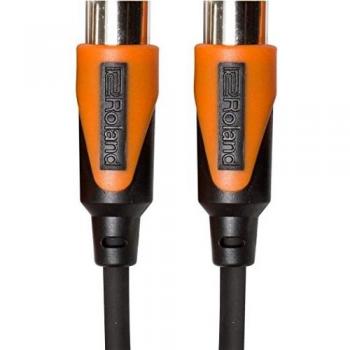 Roland Rmidi-B5 Black Series Midi Cable. Straight Din Connectors, 5Ft / 1.5M Length.