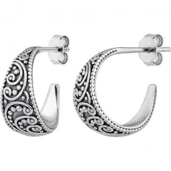 Ear Candy - Pendientes aros Guarani de plata