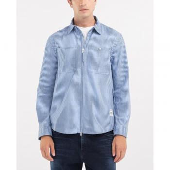 Replay Camisa Manga Larga M4121 .000.52682 Azul