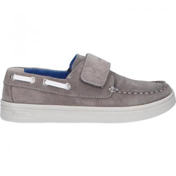 Mocasines Náuticos para Niño Geox J925VC 022BC Gris-Blanco EU 31
