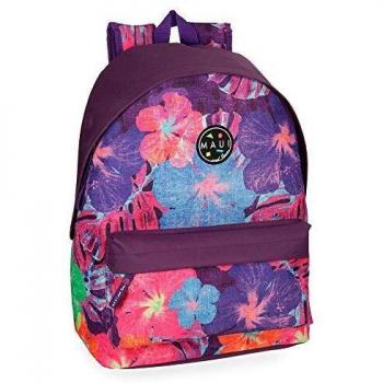 Maui and Sons Paradise Mochila Escolar Multicolor 31x42x17,5 cms Poliéster