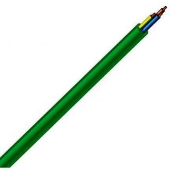 Manguera Eléctrica Flexible 3 x 6mm² Sin Halógenos Verde - 1m