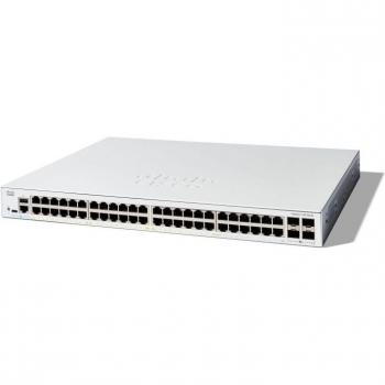 Cisco C1300-48T-4X Switch Gestionado de Capa 2 y Capa 3 con Puertos Gigabit Ethernet (10/100/1000) en Color Blanco