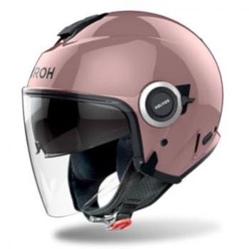 Airoh Casco Jet Helios Color Rosa Metálico, tipo: casco jet, características: color rosa metálico, modelo Helios, talla M