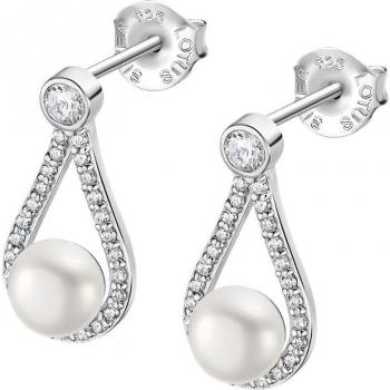 Pendientes Lotus Silver LP3481-4/1 Pearls de Plata con Circonitas para Mujer
