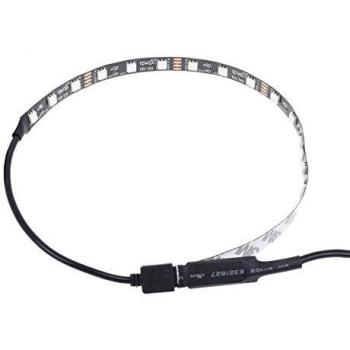 Tira LED Flexible RGB de 30cm con Controlador - Alphacool Aurora