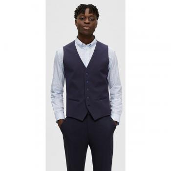 Selected Liam Slim Fit Men's Suit Vest - Navy Blazer