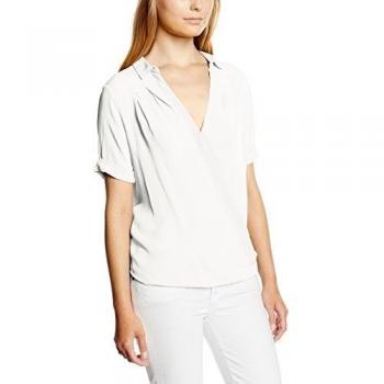Vero Moda WP - VMMILLE SS Top 9 - Top para mujer, color weiß - schneewittchen, talla 40