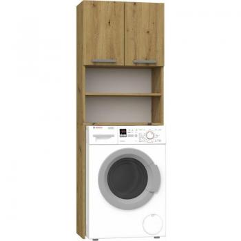 Mueble para Lavadora 183x64x30cm - Almacenamiento Moderno para Baño y Lavandería