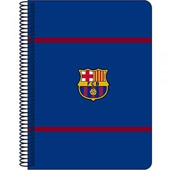 Libreta Cuarto 80 hojas Tapas Duras 1Diseño F.C. Barcelona 1ª Equipación 21/22, 155xx220 mm