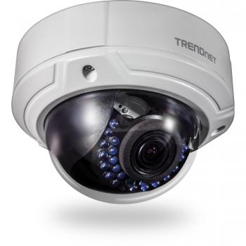 Cámara de Seguridad TRENDnet TV-IP341PI PoE 2MP Varifocal para Interior y Exterior, Resolución 1080p, Color Gris