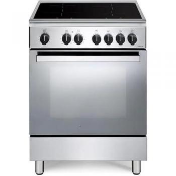 Cocina Eléctrica De Longhi DMX 64 INL Inducción 4 Fuegos Forno Ventilado 60x60 cm Inox Clase A