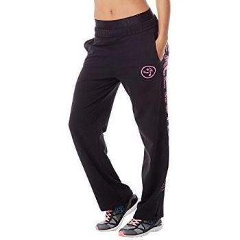 Zumba Pantalón Deporte Peace, Love-N-Jersey Negro 2XL