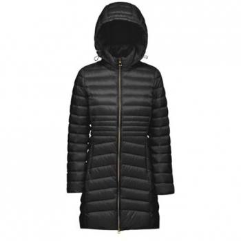 Geox Women's Padded Hooded Jacket Jaysen Black 46