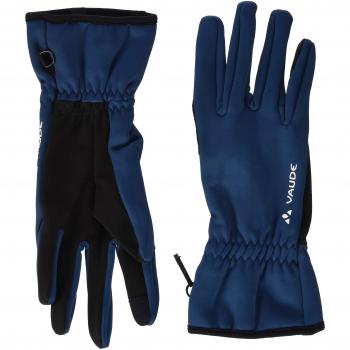 VAUDE Baso Dino Guantes Gloves II, otoño/Invierno, Unisex Adulto, Color Azul mar, tamaño 9