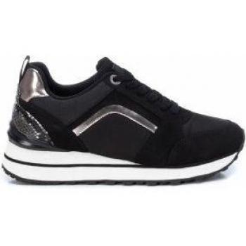 Zapatillas Deportivas Xti 140027 para Mujer en Color Negro con Cierre de Cordón