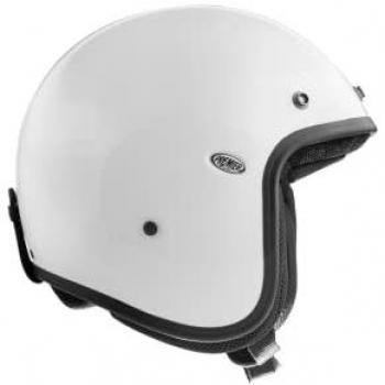 Premier Casco Jet Classic U8, Vintage Classic U8 Casco Jet - Negro Blanco (XL), Classic Casco Premier, Blanco, XL, Unisexo