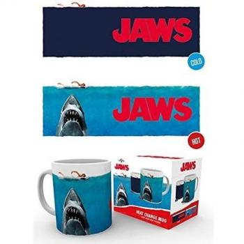 Taza Térmica Reactiva One Sheet - Tiburón - Merchandising Oficial - Regalos Originales
