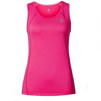 Odlo sillín, Camiseta para Mujer, Mujer, 410921_31605, Beetroot Purple Melange, XX-Large