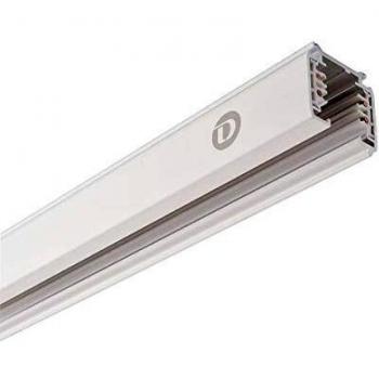 Riel Trifásico D Line 1m Blanco 230V Sistema de Iluminación