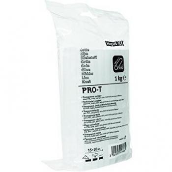 Barra de pegamento caliente Pro-T, transparente, 12mm x 190mm, 1kg