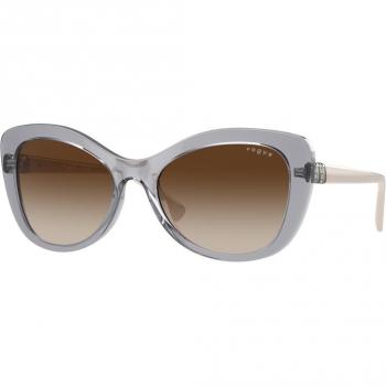 Vogue VO5515SB 3099/13 Sunglasses in Transparent Grey with Butterfly Design