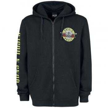 Guns N Roses Top Hat Sudadera Capucha con Cremallera Negro 3XL