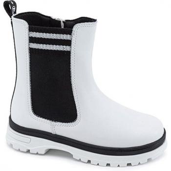 Botas de niña Pablosky 413100p de piel con cremallera