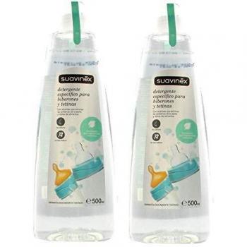 DUPLO DETERGENTE PARA BIBERONES SUAVINEX 2 X 500 ML