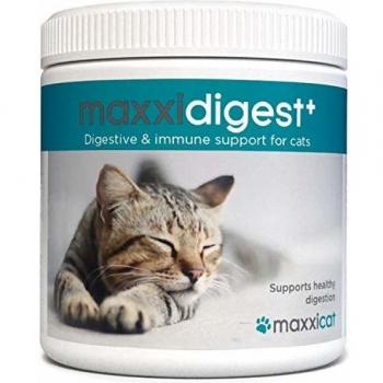 Maxxicat z maxxidigest probioticos prebioticos y enzimas digestivas para gatos ayuda avanzada a la digestion felina al sistema inmunologico sin polvo ogm polvos 90 g