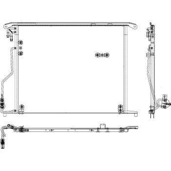 BEHR HELLA SERVICE 8FC 351 301-174  Condensador, aire acondicionado