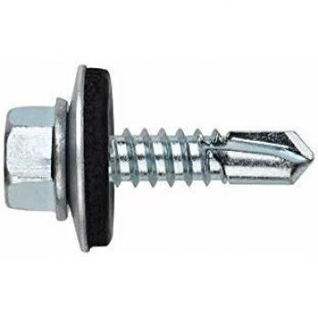 INDEX Fixing Systems ABE144825 [DIN-7504-K autotaladrante de cabeza hexagonal estampada. Tornillo con arandela ARVUL
