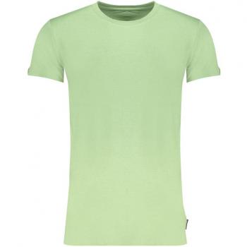 Gaudi Men's Green Cotton T-Shirt - M, Short Sleeve Logo Tee