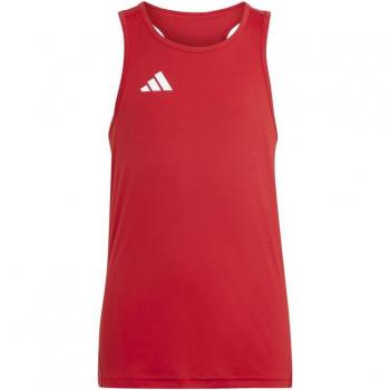 Camiseta tirantes Adidas Team Singlet Niño Tepore Roja (116)
