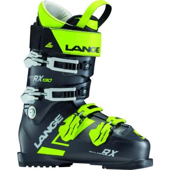 Lange RX 130 - Botas de esquí de hombre, color Negro / Amarillo, talla 27.5