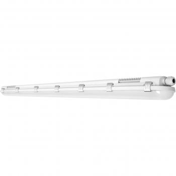 Pantalla LED Estanca 46W 6400lm - 840 Blanco Frío | 150cm - Sensor de Movimiento y Luz, Luminaria Lineal Hermética a Prueba de Humedad, IP65, 220-240