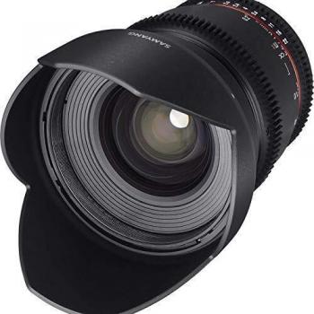 Samyang F1322706101 - Objetivo para vídeo VDSLR para Sony E