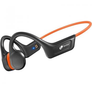 Auriculares con conducción ósea Leotec IPX7 Naranja