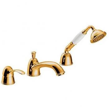 Monomando bañera de repisa con inversor. · Ducha anticalcárea Ø 78 mm. · Caudal: 3 bar – 16 l/m.-24214501OR