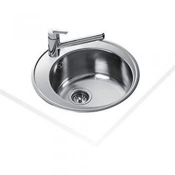 Fregadero Teka Centroval 1C Color Inox Ref 10111004 Mueble De 45 Cm