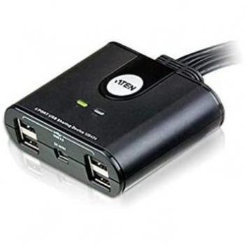 ATEN US424 Switch de Periféricos USB 2.0 con 4 Puertos Compartidos